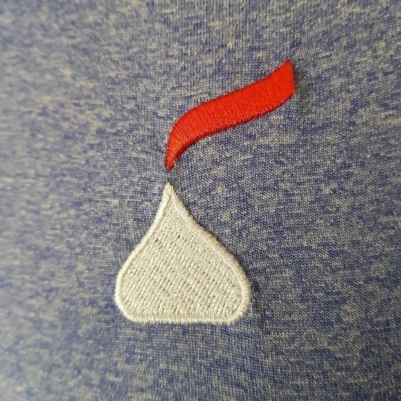 Hershey's Quarter Zip Short Sleeve Pullover Shirt - Picture 4 of 9